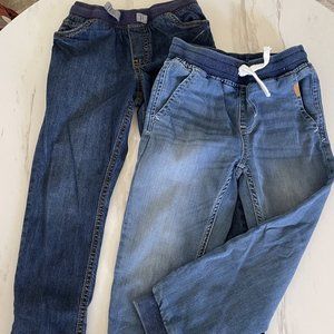 2 pair of boys jeans